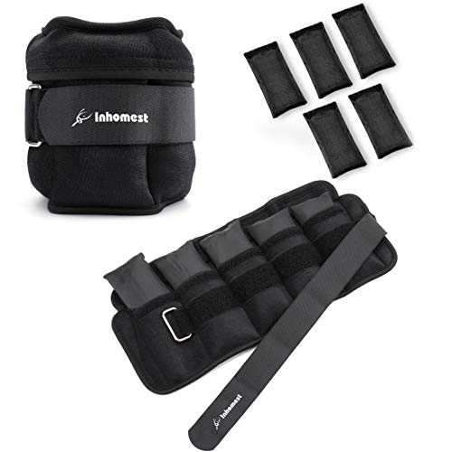 Adjustable Ankle Weights 1-51012 Lbs Leg Weights for Men Women,Wrist Ankle Weights for Physical Therapy,Yoga Pilates,Workout,Walking,Jogging