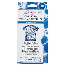 Tulip One-Step Tie-Dye Kit , 3 Fabric Dye Refill Packs, Packs, Blue