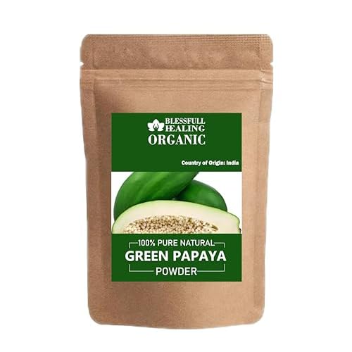 Organic Green Papaya Powder 100% Pure Natural 200 Gram  7.05 oz