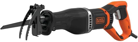 BLACK+DECKER 7 Amp Electric Reciprocating Saw with Removable Branch Holder (BES301K)