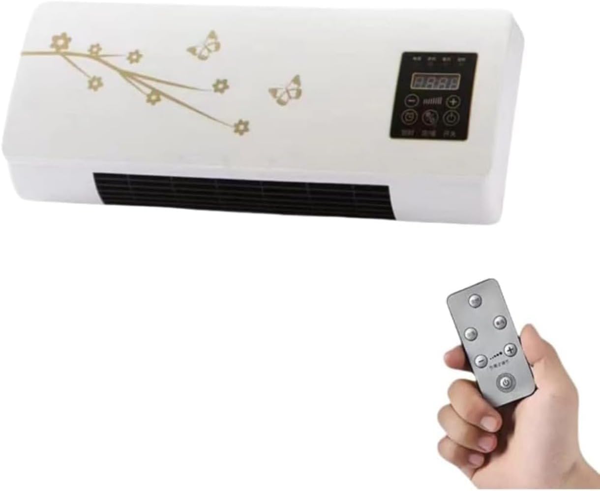Mini Portable Air Conditioner for Both Heating and Cooling Mobile Mini Fan, Wall Mounted Mini Air Conditioning Fan with Heating and Cooling Function | Spot Cooler | Remote Control | Low Noise |