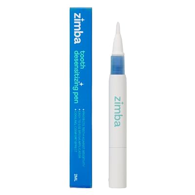 Zimba Teeth Desensitizing Pen | Effective, Travel-Friendly Solution for Sensitive Teeth | Cruelty-Free and Enamel-Safe Formula for Instant Relief 1 Pen