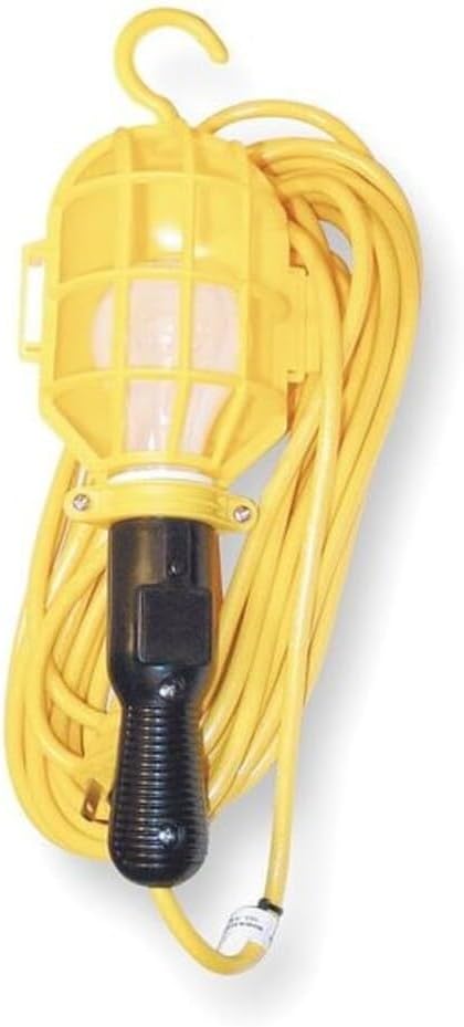 Lumapro 077-7323O Hand Lamp, Incandescent, 120V, 75W Max Lighting, Black
