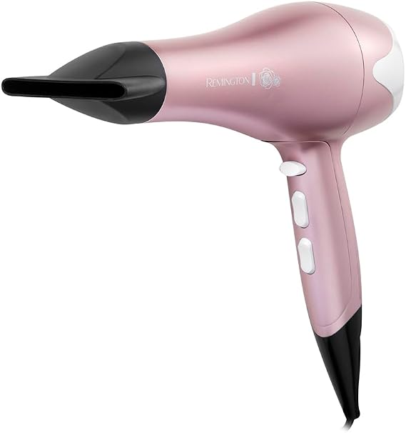 Remington Hair Dryer, Ionic Conditioning for Frizz, Rose Pearl, 2200W
