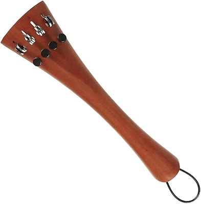 Tailpiece,44 Cello Tailpiece, Jujube Wood Tailpiece with Adjustable Tailgut Cello String Instruments Parts
