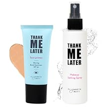 Elizabeth Mott - Thank Me Later Face Primer (30g) and Thank Me Later Blurring Face Makeup Setting Spray (95ml) - Cruelty-Free - (2-Pack Bundle)