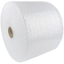 Peng peng175316 3/16" 175 ft x 12" Small Bubble Cushioning Wrap, Perforated Every 12", Clear