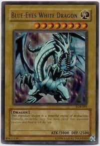 Yu-Gi-Oh! - Blue-Eyes White Dragon (LOB-001) - Legend of Blue Eyes White Dragon - Unlimited Edition - Ultra Rare