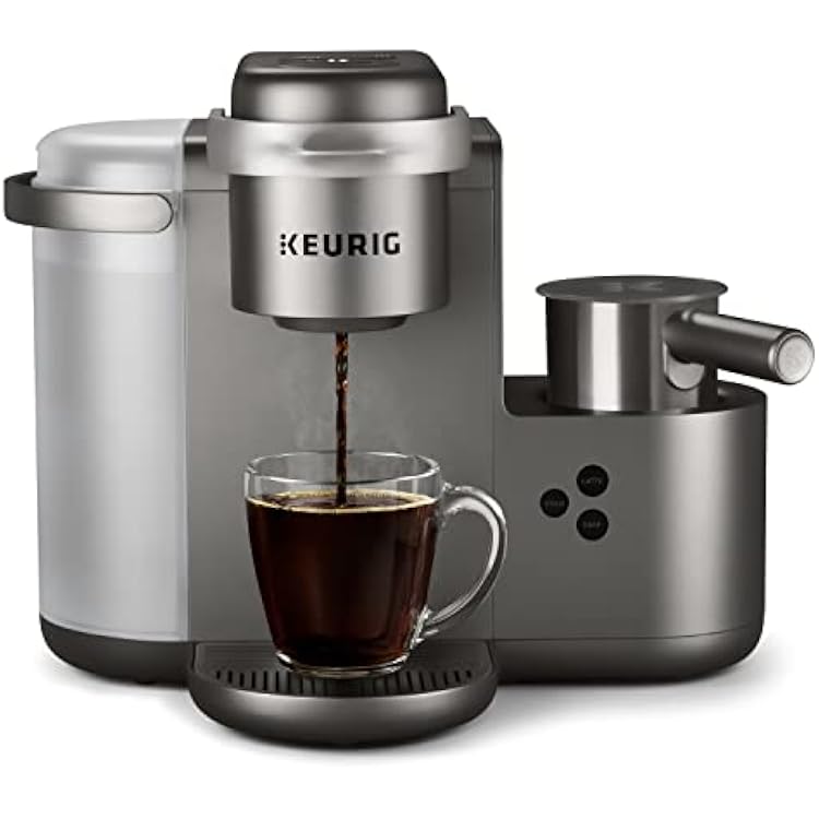 Keurig K-Cafe Special Edition Single Serve K-Cup Pod Coffee, Latte and Cappuccino Maker, with Milk Frother for Speciality Beverages, Grey Keurig COFFEE_MAKER