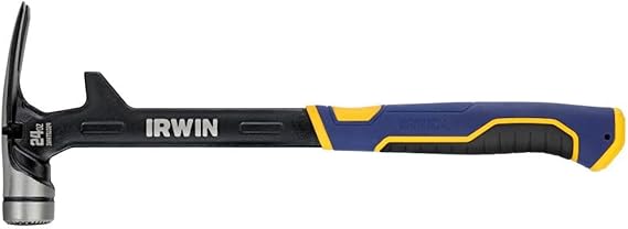 Irwin Tools IRWIN Hammer, 24oz Demolition Steel Framing Hammer (IWHT51024)