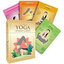 The Original Yoga Asana Cards - Workout Deck With Over 120 Poses - Sequencing Deck With Cues and Sanskrit Names for Beginners and Teachers - Unique Gift for Women or Any Yoga Lover