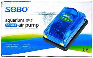 Sobo Çift Çıkışlı Hava Motoru SB-348A 3W 2x4LT/Dak