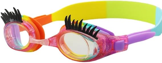 Goggles with eyelashes, UV protective lash goggles