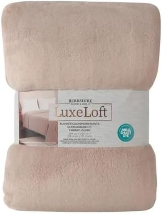 Berkshire Life LuxeLoft Blanket (Beige, Twin)