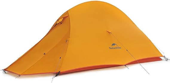 Naturehike Cloud Up 1 Person Tent, Lightweight Backpacking Tents for One Man, Waterproof Ultralight One Person Tent for Camping Hiking Backpacking