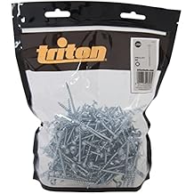 Triton 731129 Zinc Pocket Hole Screws, Multi-Colour, 8 x 2-1/2-Inch, Set of 250 Piece