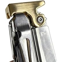 Leather*Man,Surge,Multitool,BRASS Hammer Head Mod, Modification, CNC Made, Locking,Camping,Hiking, Locks Closed Open, EDC Upgrade, Tactical,Military,Law Enforcement,Survival,gear