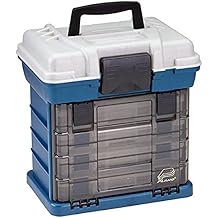 Plano 1364 4-By Rack System 3650 Size Tackle Box, Premium Tackle Storage