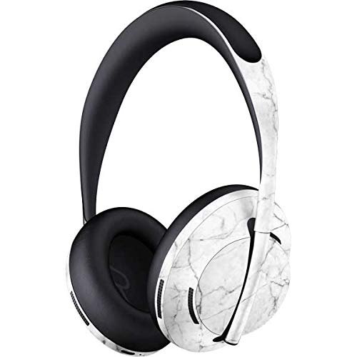 Skinit Decal Audio Skin Compatible with Bose Noise Cancelling Headphones 700 - Skinit Originally Designed White Marble Design