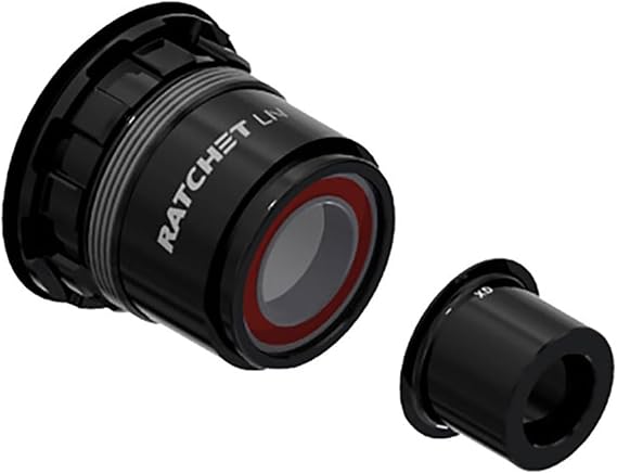DT Swiss Ratchet LN Freehub Body - SRAM XD, Standard, Aluminum, Sealed Bearing, Kit w/ End Cap, 12 x 142/148 mm | Bearing, Kit w/ End Cap, 12 x 142/148 mm