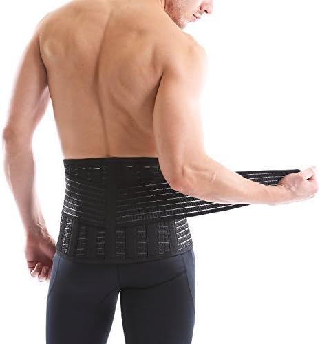 Vital Salveo-Germanium Back Support Lift Heavy Objects, Standing, Relive Back Pain SC-Pro(XXL)