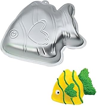 Fish Cake Baking Pan Cakes Bake Mold - 9 INCH
