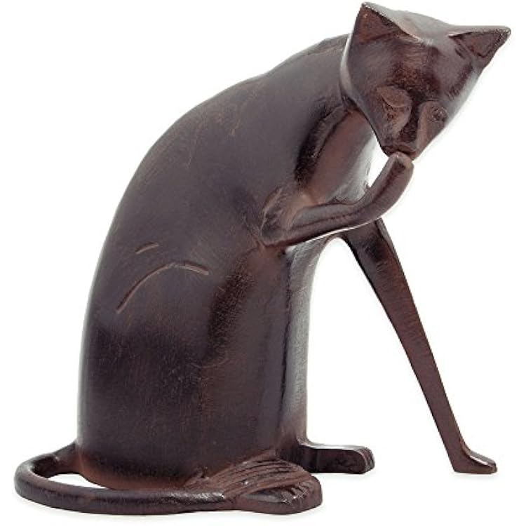 Achla Designs Coy Cat, Garden Animal Statue