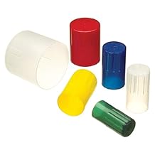Kimax 73665-25 KIM-KAP Blue Polypropylene Autoclavable Closure for 25mm Culture Tube (Case of 500)