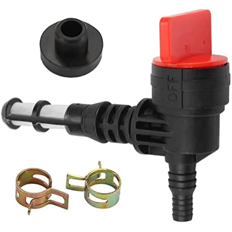 25 462 03-S 192980GS 78299GS Fuel Shut Off Valve Service Kit Bushing Filter Grommet Compatible with BS 78299GS 80270GS Rotary 13116 Plastic Gas Tank Engine Generator Pressure Washer