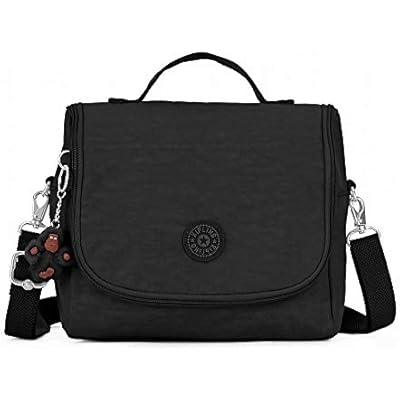 Kipling womens Kichirou Black Insulated Lunch Bag, black, One Size