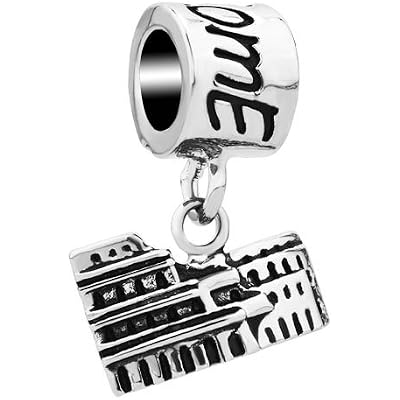 MiniJewelry World Historic Landmarks Charms Compatible with Pandora Moment Bracelets Women Girls Travel Europe Middle East Birthday Christmas