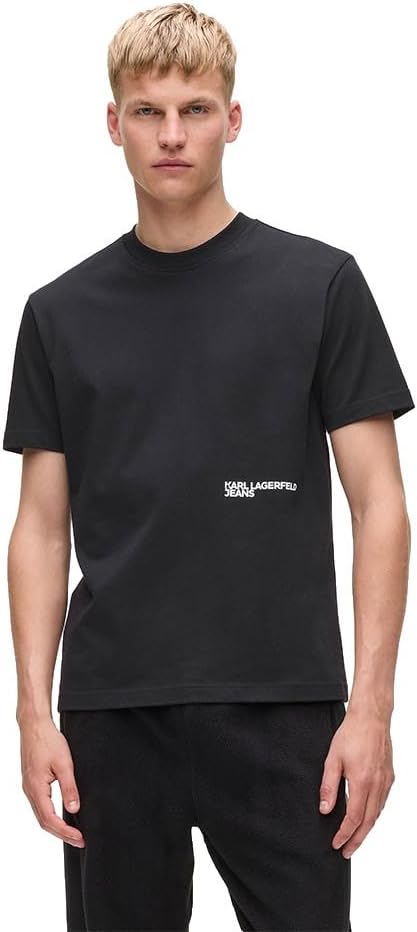 KARL LAGERFELD JEANS, Men's, Regular Short Sleeve Karlism Tee, Regular Fit