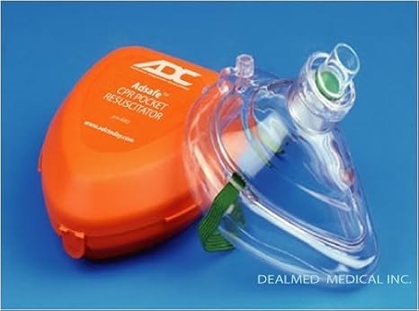 CPR MASK POCKET RESUSCITATOR Adsafe 10 PACK