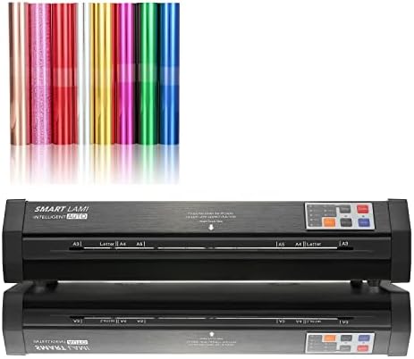 SINCHI SmartLami Laminator/Foil Applicator & 8-Color Pack Foil Rolls