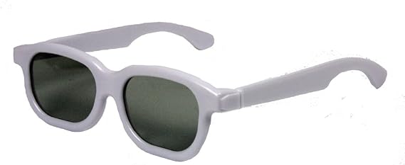 3D Circular Polarized Glasses (Passive) - 3 Pairs - Adult Size Plastic Frame - RealD Certified - for Home or Theater - Vizio, LG, Toshiba, Phillips, JVC, Panasonic