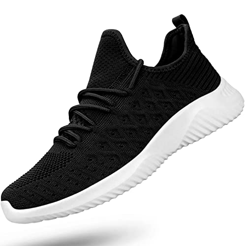 Feethit Mens Slip On Walking Shoes Lightweight Breathable Non Slip Running Shoes Comfortable Fashion Sneakers for Men