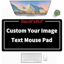 Custom Mouse Pad, 16 * 29.5in Custom Mouse Pad, Customize Desk Pads, Cute Desk Mat, Personalized Gifts, Office Desks Accessories, Gaming, Office Supplies, Computer Mats for Desktop