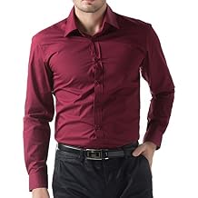 Paul Jones Men's Long Sleeves Button Down Dress Shirts