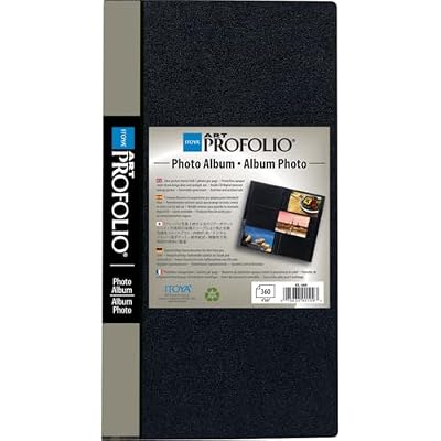 Itoya Art Portfolio Photo Album Photos Clear Pocket Sheets Hold 3 Photo Per Page 360 4 Inch x 6 Inch
