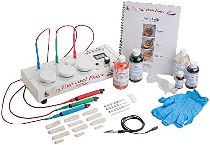 Universal Plater - Brush Plating System for Gold, Silver, Rose Gold, Nickel and Other Similar Electroplating Solutions