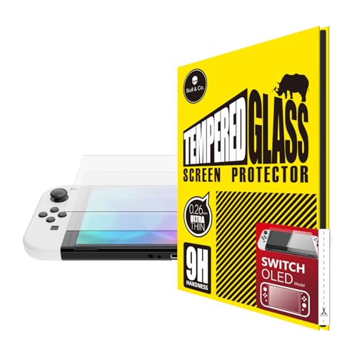 Skull & Co. Tempered Glass Screen Protector For Switch OLED 2-PACK