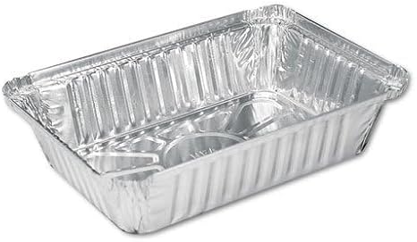 HFA 2062-30-500 36 Oz. Oblong Aluminum Food Pan - 500 / CS