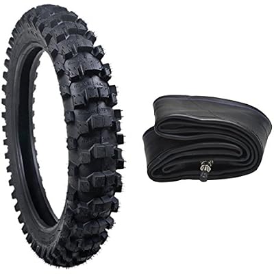 Motocross Tire and Inner Tube Set 90100-16 | Off Road Mud Motorcycle Replacement Parts