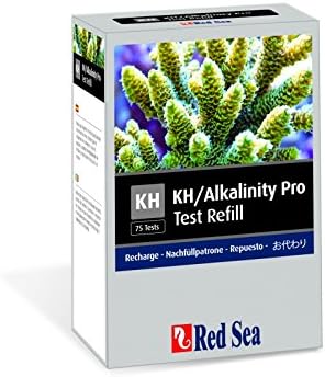 Red Sea Fish Pharm Ltd. 306012 Fish Pharm ARE21411 Reagent KH/Alkalinity Pro Kit Refill for Aquarium, 75 Tests