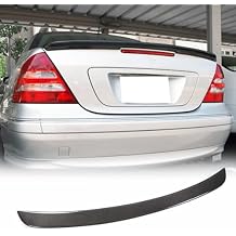 Carbon Fiber Rear Trunk Spoiler for Mercedes Benz W203 2001-2006 C240 C320 C55 C Class AMG-Bumper Trunk Lip Spoiler Rear Wing Spoiler HighKick Body Kits Factory Outlet