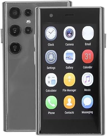 S23 Pro Smartphone, 3 Inch Mobile Phone for Android 8.1, Small Cell Phone, 2GB ROM 16GB, Dual SIM, 5MP Rear Camera, Cute Smartphone (Black)