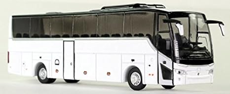 Iconic Replicas 1:87 Scale Diecast Bus Temsa Maraton Motorcoach Blank White HO Scale New!