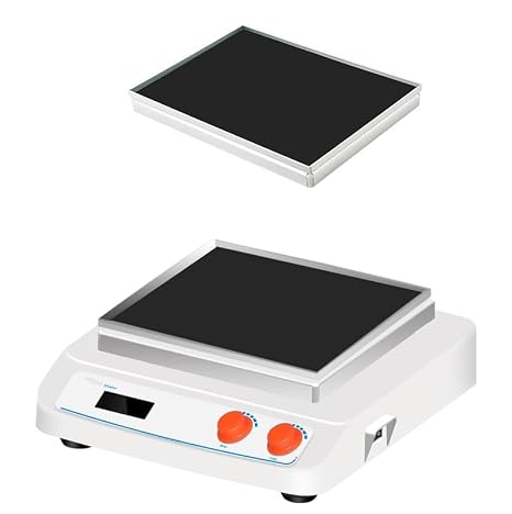 Lab Orbital Shaker Linear Vibration Device Orbital Rocking Instrument with Universal Tray Shaking Mode Orbital Speed Range 50 to 250rpm Amplitude 20mm