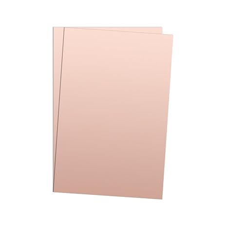 PATIKIL 8x12 Inch Double Sided Copper Clad Laminate PCB, 2 Pcs 1.5mm Thickness FR4 Copper Plated Universal Circuit Prototype Board for Etching DIY PCB Kit