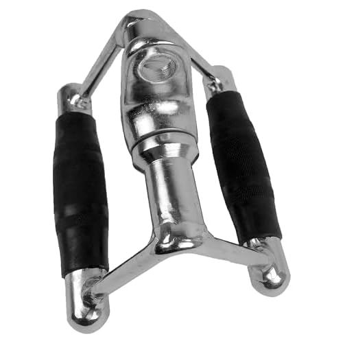 TUNTURI Home Gym Grip Bar - ChromeChrome, One Size
